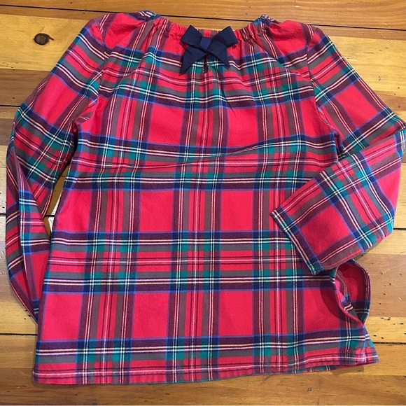 Sz6 Vineyard Vines Plaid Holiday Shirt/Tunic - Picture 5 of 6